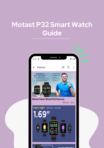 Motast P32 Smart Watch Guide Screen 3