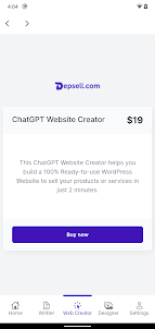 Depsell AI - ChatGPT App