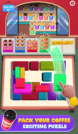 Game screenshot Coffee Mania - Packing Jam 3D mod apk