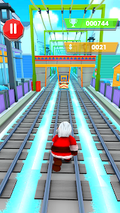 Subway Santa Runner Games 2023 apk For Android 5