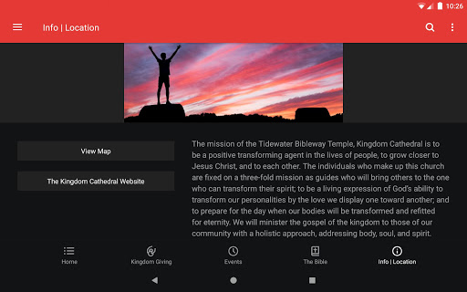 Screenshot of The Kingdom Cathedral