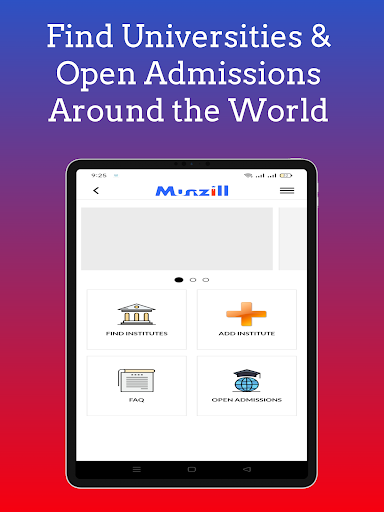 Munzill - Explore Universities Screenshot