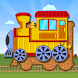 子供の鉄道と交通機関 – 幼児向けパズル