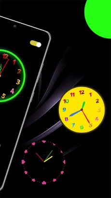 Neon Night Clock - Always ONのおすすめ画像2