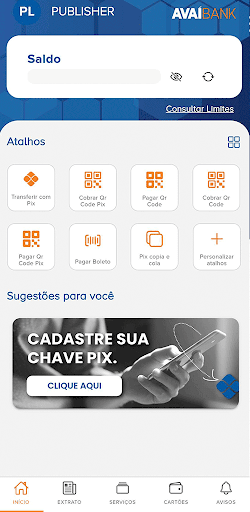 Avaí Bank Screen 3
