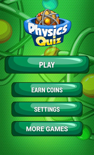 Android application Physics Quiz Game screenshort