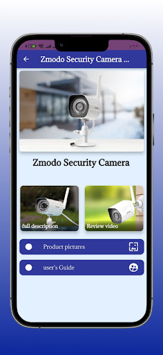 Zmodo Security Camera Guide Screen 3