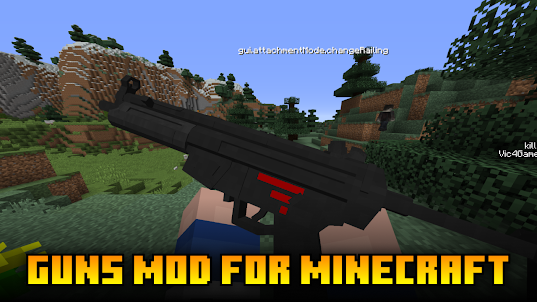 Mods guns for Minecraft pe