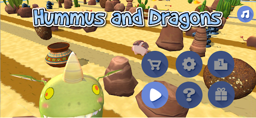 Android application Hummus and Dragons screenshort