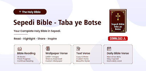 Sepedi Bible - Taba ye Botse