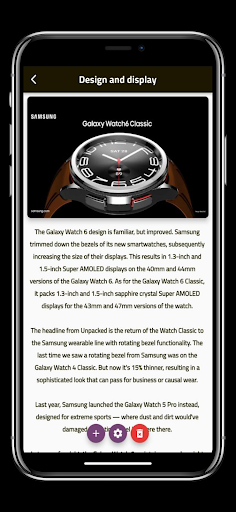 Samsung Galaxy Watch 6 guide Screen 3