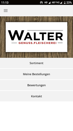 Genuss.Fleischerei WALTER Screen 2