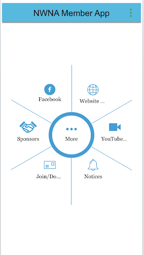 Android application NWNA Member App screenshort