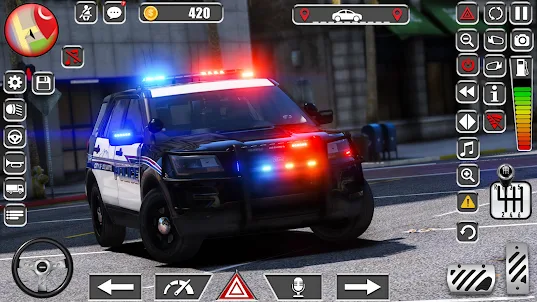 Police Car Parking Games 3D