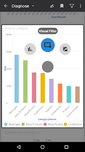 Infor Birst Mobile Analytics Varies with device APK screenshots 3