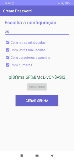 Create Password Screen 3