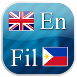 English - Filipino flashcards icon