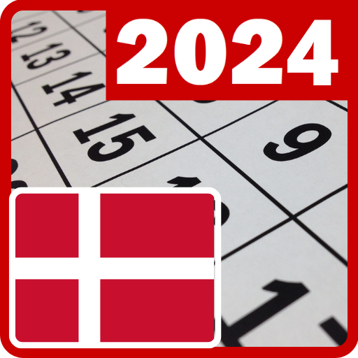 Danmark 2024 kalender logo