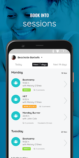 PT Mate Member Screen 2