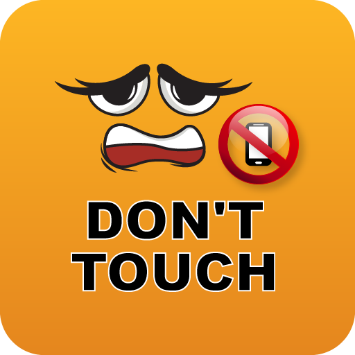 Dont Touch my Phone Wallpaper logo