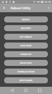 Reboot Utility Varies with device APK screenshots 3