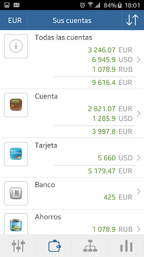Vista previa de la aplicación