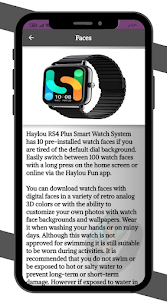 Haylou RS4 Plus Watch Guide