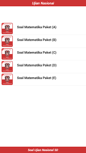 Soal UN SD/MI 2021 USBN