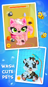 Pet Wash & Play - kids games::Appstore for Android