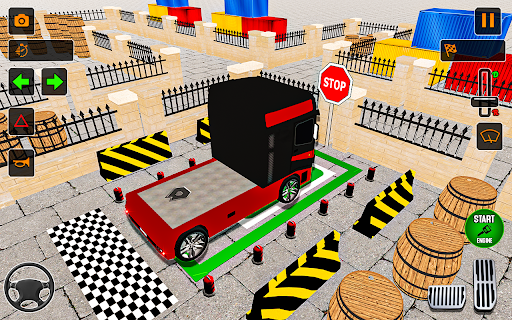 Real Truck Parking games Screen 2