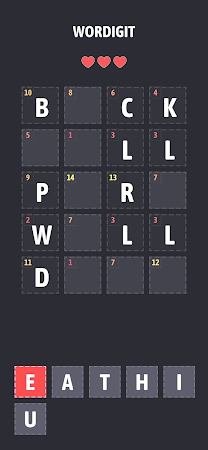 Game screenshot Wordigit: Guess the Words hack