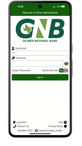 Android application GNB i2mobile screenshort