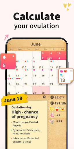 Period Tracker - Period Calendar Ovulation Tracker  screenshots 3
