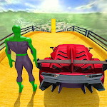 Cover Image of 下载 Superhero Car Stunts - Racing Car Games 1.8 APK
