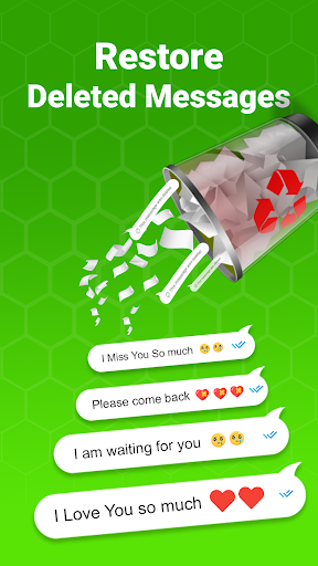 Android application WARM Recover Deleted Messages screenshort