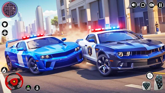Police Car Chase Driving Games