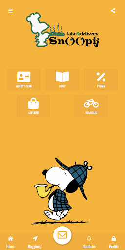 Snoopiy Take Delivery Screen 2