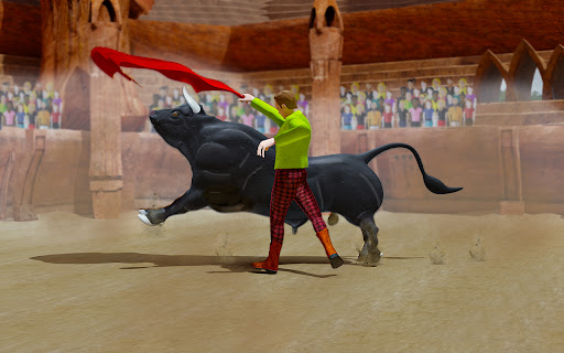 Angry Bull Attack Cow Games 3D Screen 3