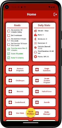 Workout Fusion Screen 3