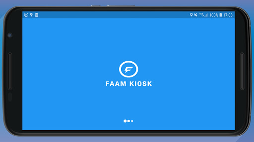 Android application Faam Kiosk screenshort