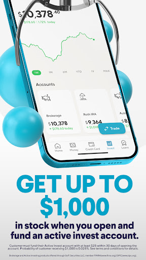 SoFi - Banking & Investing Screenshot