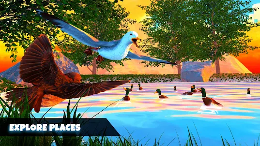 Epic Eagle Sim Game Wildlife