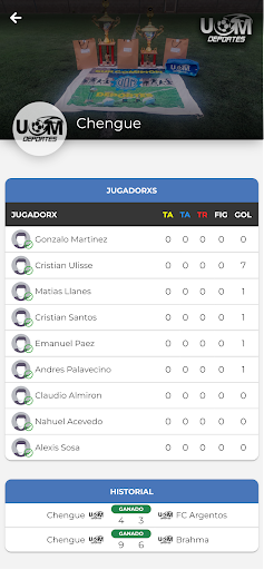 UOM Deportes PM Screen 2