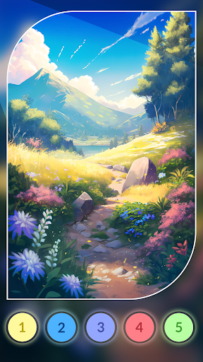 Android application Relax Coloring screenshort