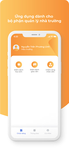 Android application PNP Quản lý screenshort