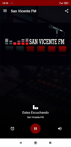 Android application Radio San Vicente FM screenshort