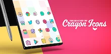 Crayon Icon Pack APK
