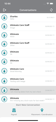 Android application Ultimate Care NY screenshort