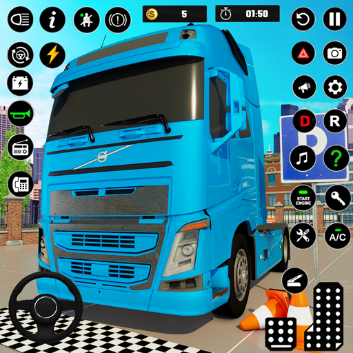 US Truck Parking Game Offline logo