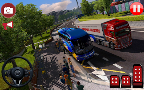 Bus Driving Games Simulator 3d screenshots 7